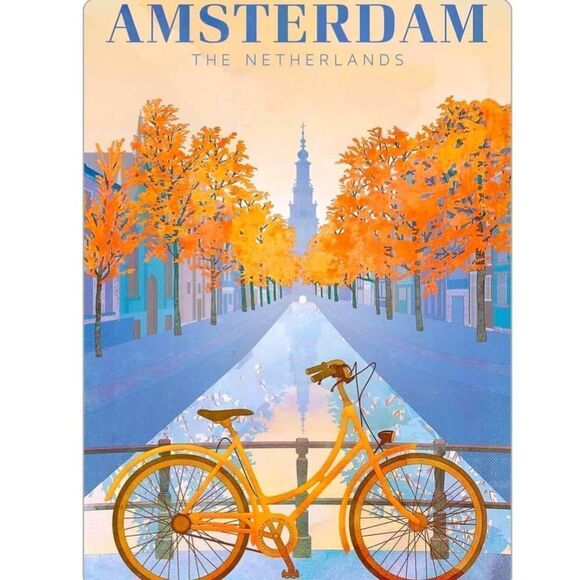 Amsterdam Netherlands Magnet  - Picture 2 of 2